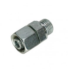 STRAIGHT MALE CONNECTOR - WITH NUT