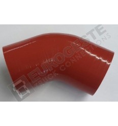 135° SILICONE ELBOW TURBO Ø60x70 RED