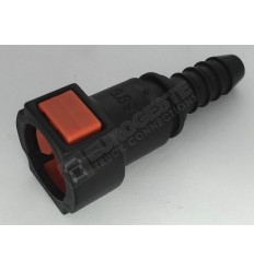 QUICK ADBLUE FEMALE STRAIGHT CONNECTOR FOR POLYAMIDE