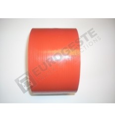 SILICONE CONNECTOR MERCEDES Ø150x100 RED STRAIGHT
