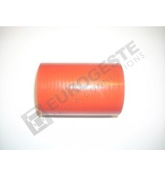 SILICONE CONNECTOR MERCEDES Ø60x100 RED STRAIGHT