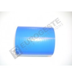 SILICONE CONNECTOR RENAULT Ø46x100 BLUE STRAIGHT
