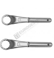 RING SLOGGING SPANNER FOR SCREW WITH DIFFICULT ACCESS