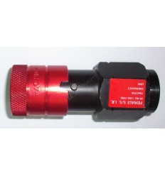 TRACTOR EMERGENCY LINE COUPLING FEMALE RED M22x1,5 