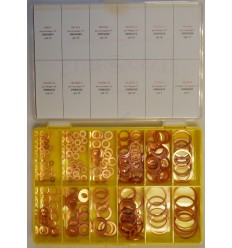 ASSORTMENT COPPER SEALING RINGS - INCH