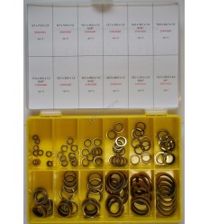 ASSORTMENT U-WASHER SEALS WITH CENTERING