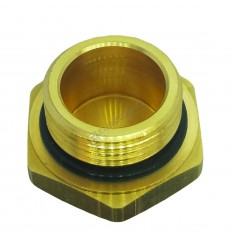 BRASS PLUG WITH O-RING