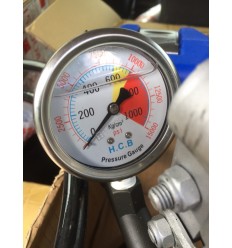 HYDRAULIC PUMP GAUGE WITH ADAPTER