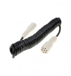 COILED CABLE 24V/S PLASTIC 3.5M
