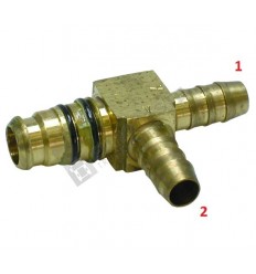 TEE-CONNECTOR WITH PIPE CONNECTION VOSS 232
