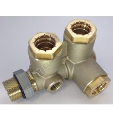 CONNECTOR WITH CHECK VALVE VOSS 232