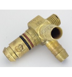 ELBOW CONNECTOR WITH PIPE CONNECTION SIDEWISE OUTLET 60° VOSS 230