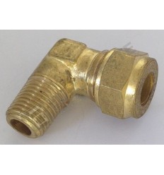 90° BRASS ELBOW CONNECTOR CONICAL