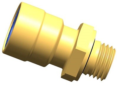 UNION MALE M12x1.5 TUBE 7.5 x 10