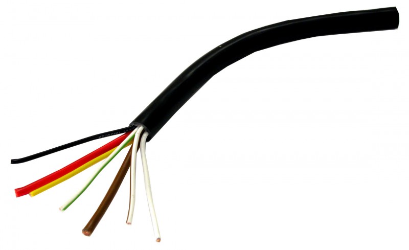 CABLE EBS PUR DIAM  12,1 mm-2x4.0 mm² et 3x1.5mm² et1x(2x1.5mm²) (rouleau de 50 mètres)