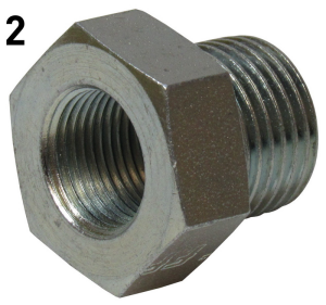 REDUCTION MALE/FEMELLE - 3/8"- 3/4" ACIER