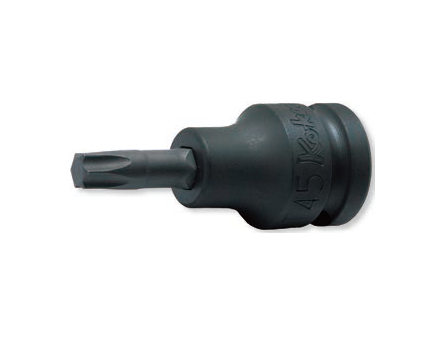 DOUILLE A CHOC TORX lg60 T60 carré 1/2"
