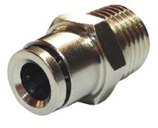 UNION MALE CON.  SERVITUDE METAL TUBE 10-1/4" METAL.