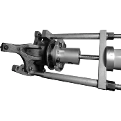 JEU D'OUTILS DE MONTAGE AVEC ASSISTANCE HYDRAULIQUE 17,5t POUR MOYEU AVANT AVEC ROULEMENT