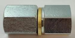 MANCHON TARAUDE ACIER  PROTEGE  M 14 x 1,5 - M 16 x 1,5