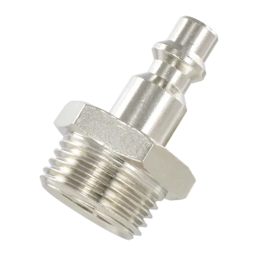 COUPLEUR AUTO MALE SANS OBTURATION MALE 1/4 CYL