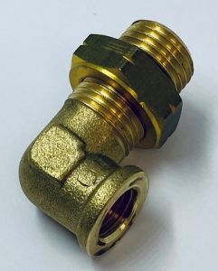 COUDE MALE PC  M16x1,5 - Femelle M12x1,5 (ORIENTABLE)