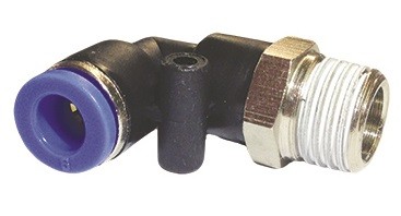 COUDE MALE SERV 1/4" TUBE   8 PLAST.
