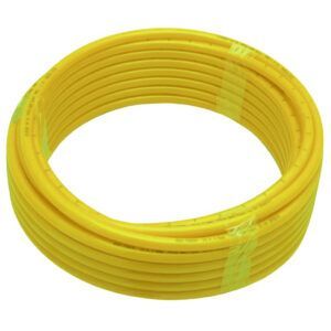 TUBE POLYAMIDE JAUNE 2,7 x 4 (bobine de 25 mètres)