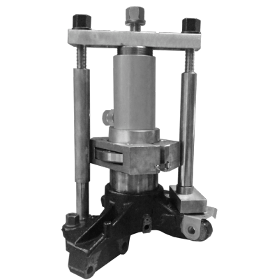 JEU D'OUTILS DE MONTAGE AVEC ASSISTANCE HYDRAULIQUE 17,5t POUR MOYEU AVANT AVEC ROULEMENT